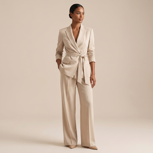 VERONICA | ELEGANTE TRAJE DE DOS PIEZAS