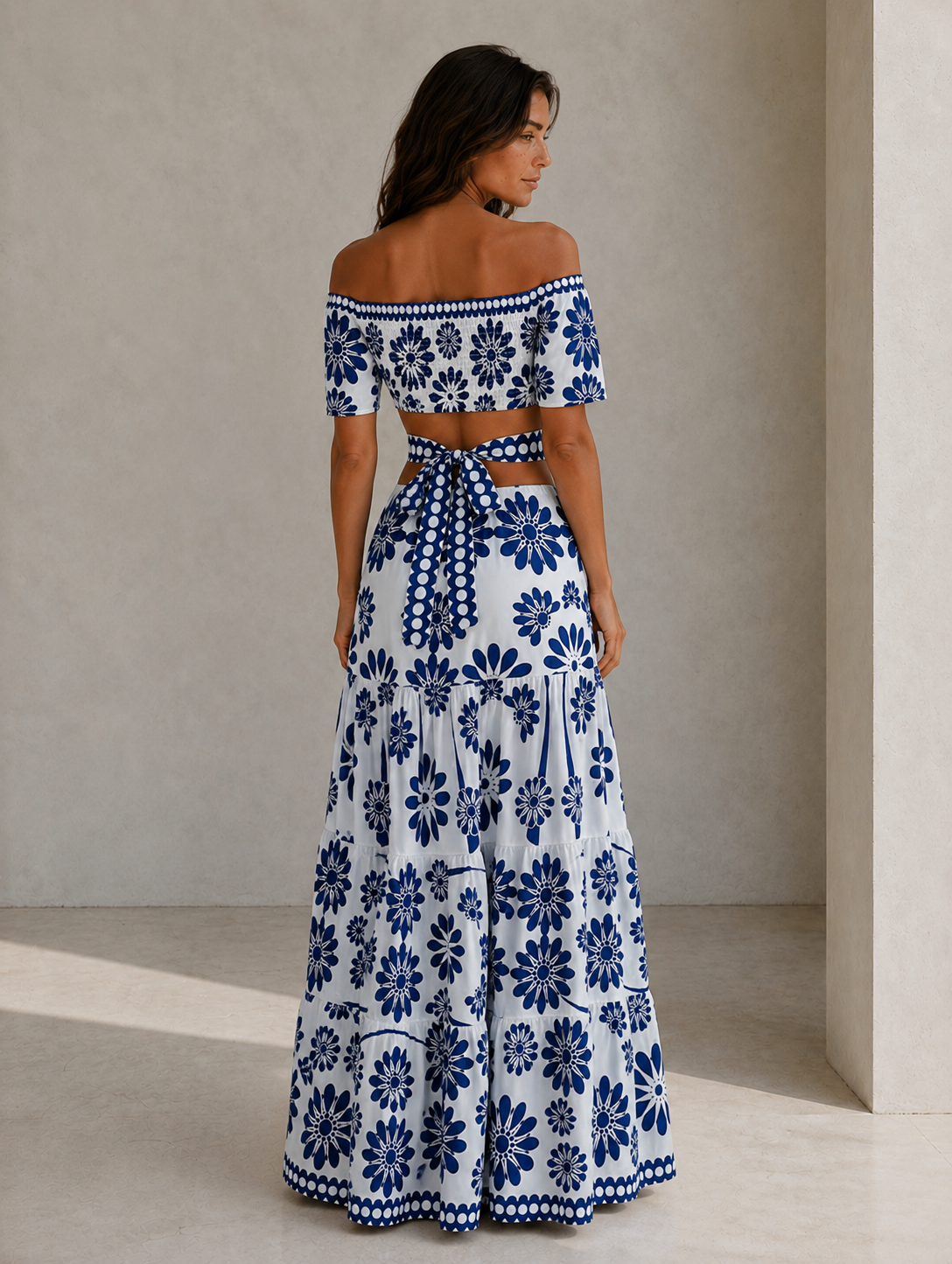 Vestido de moda para mujeres con estampado