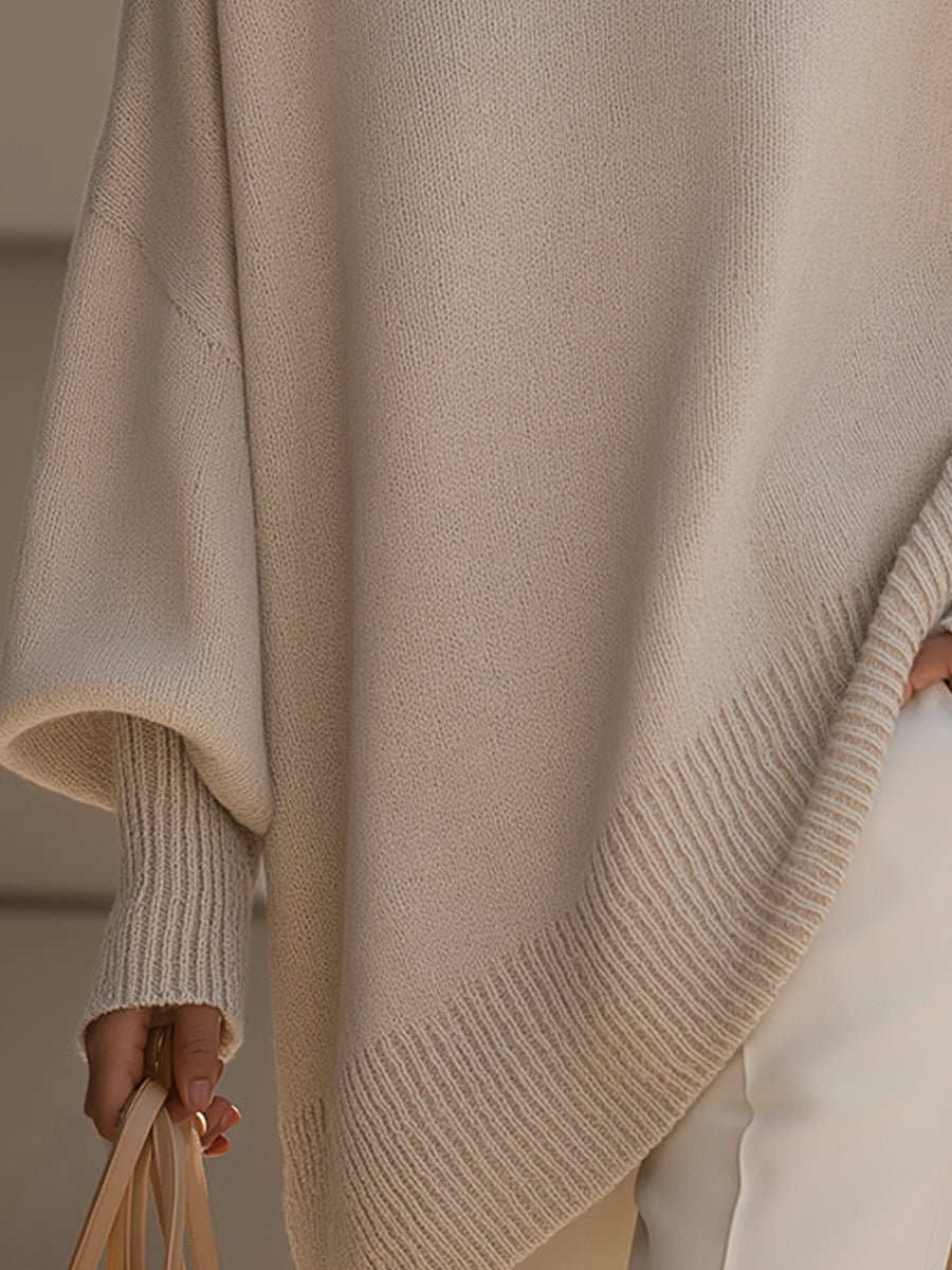 Ludovica | JERSEY OVERSIZE CON ESCOTE ANCHO