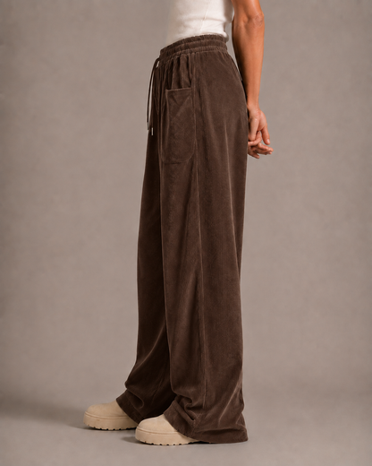 Pantalones de pana vintage para mujer