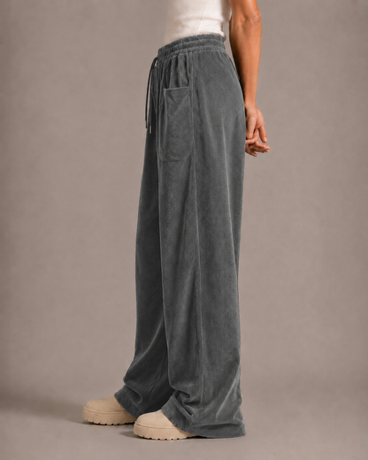 Pantalones de pana vintage para mujer