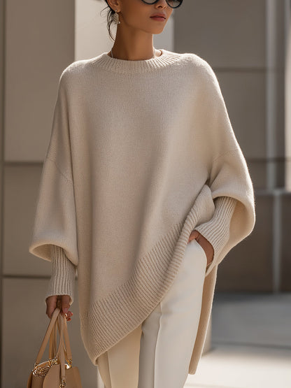 Ludovica | JERSEY OVERSIZE CON ESCOTE ANCHO