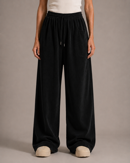 Pantalones de pana vintage para mujer