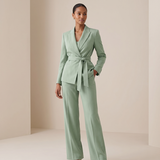 VERONICA | ELEGANTE TRAJE DE DOS PIEZAS