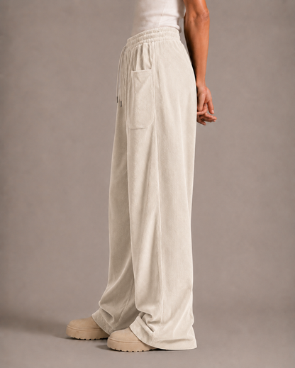 Pantalones de pana vintage para mujer