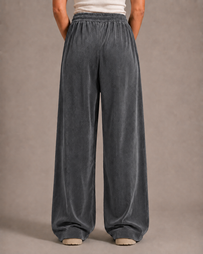 Pantalones de pana vintage para mujer