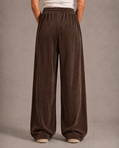 Pantalones de pana vintage para mujer