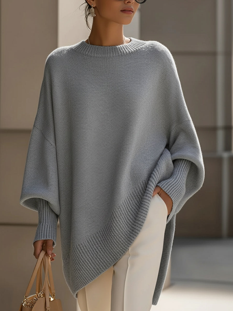 Ludovica | JERSEY OVERSIZE CON ESCOTE ANCHO