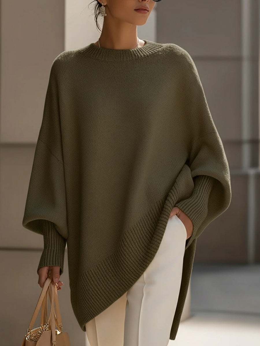 Ludovica | JERSEY OVERSIZE CON ESCOTE ANCHO