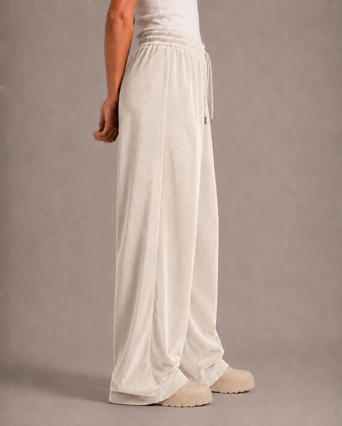 Pantalones de pana vintage para mujer