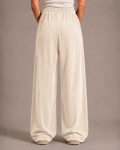 Pantalones de pana vintage para mujer
