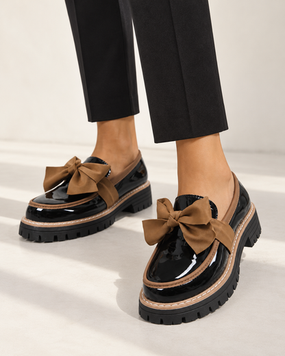 Mocasines con lazo