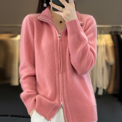 Luna | Cardigan Morbido con Zip
