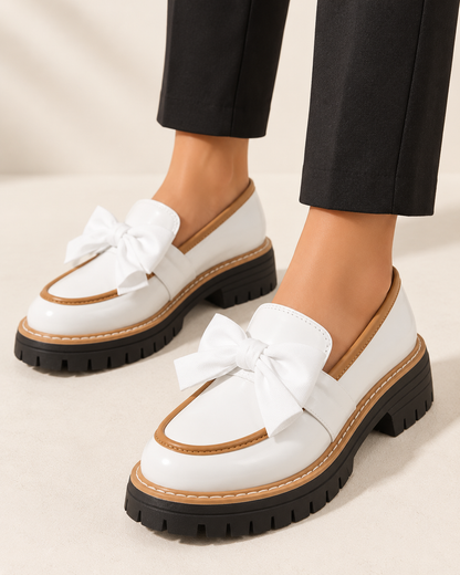 Mocasines con lazo