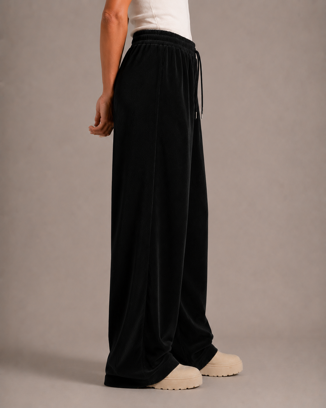 Pantalones de pana vintage para mujer