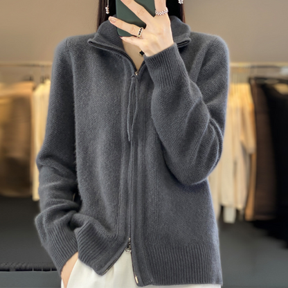 Luna | Cardigan Morbido con Zip