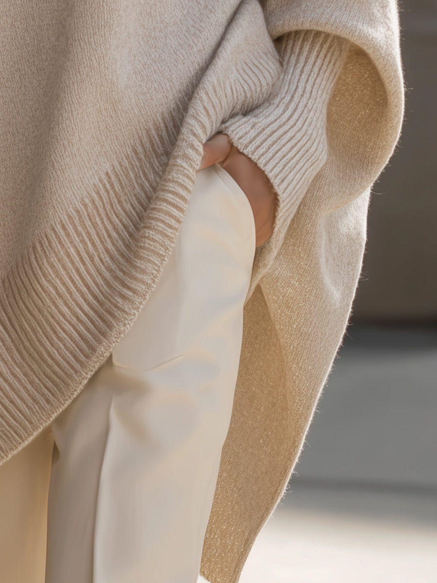Ludovica | JERSEY OVERSIZE CON ESCOTE ANCHO