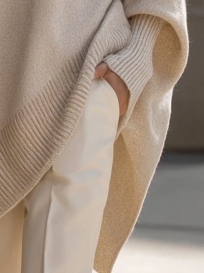 Ludovica | JERSEY OVERSIZE CON ESCOTE ANCHO