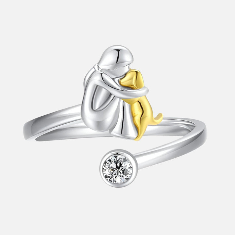 El Abrazo Eterno — Anillo Ajustable