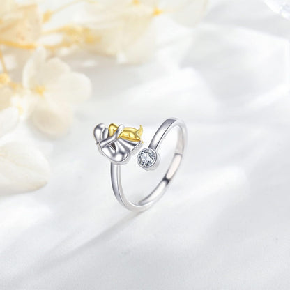 El Abrazo Eterno — Anillo Ajustable