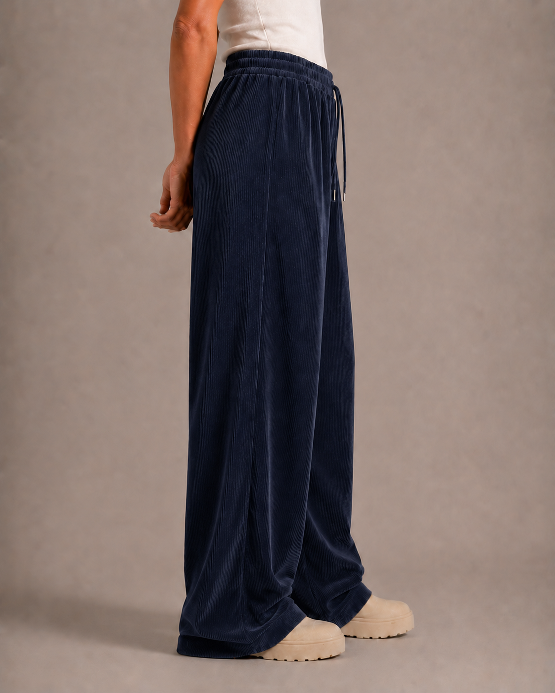 Pantalones de pana vintage para mujer