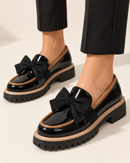 Mocasines con lazo