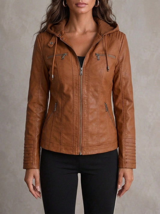 Assunta - Chaqueta de Piel Resistente y Elegante