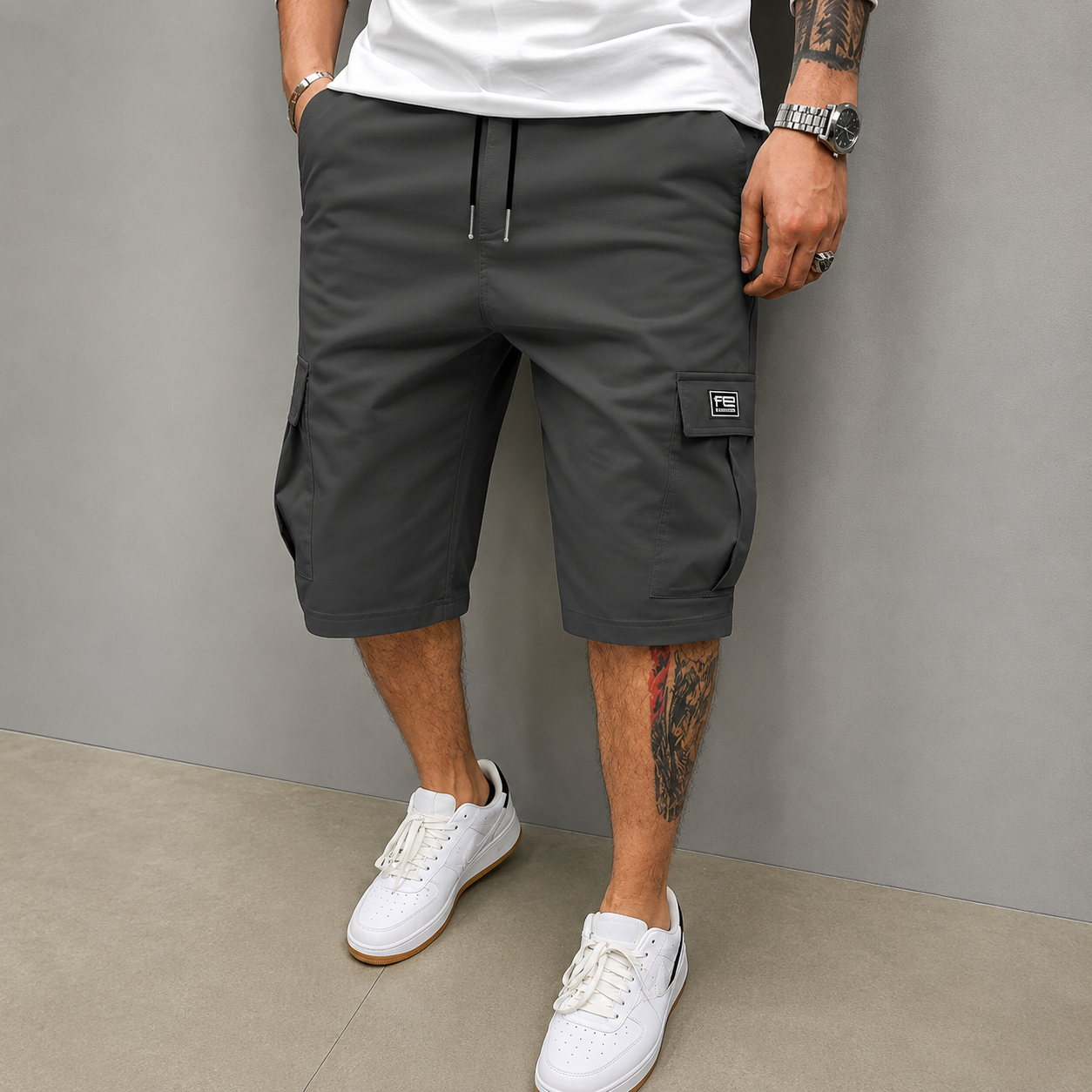 Sommerfeld | Pantalones cortos cargo para hombre
