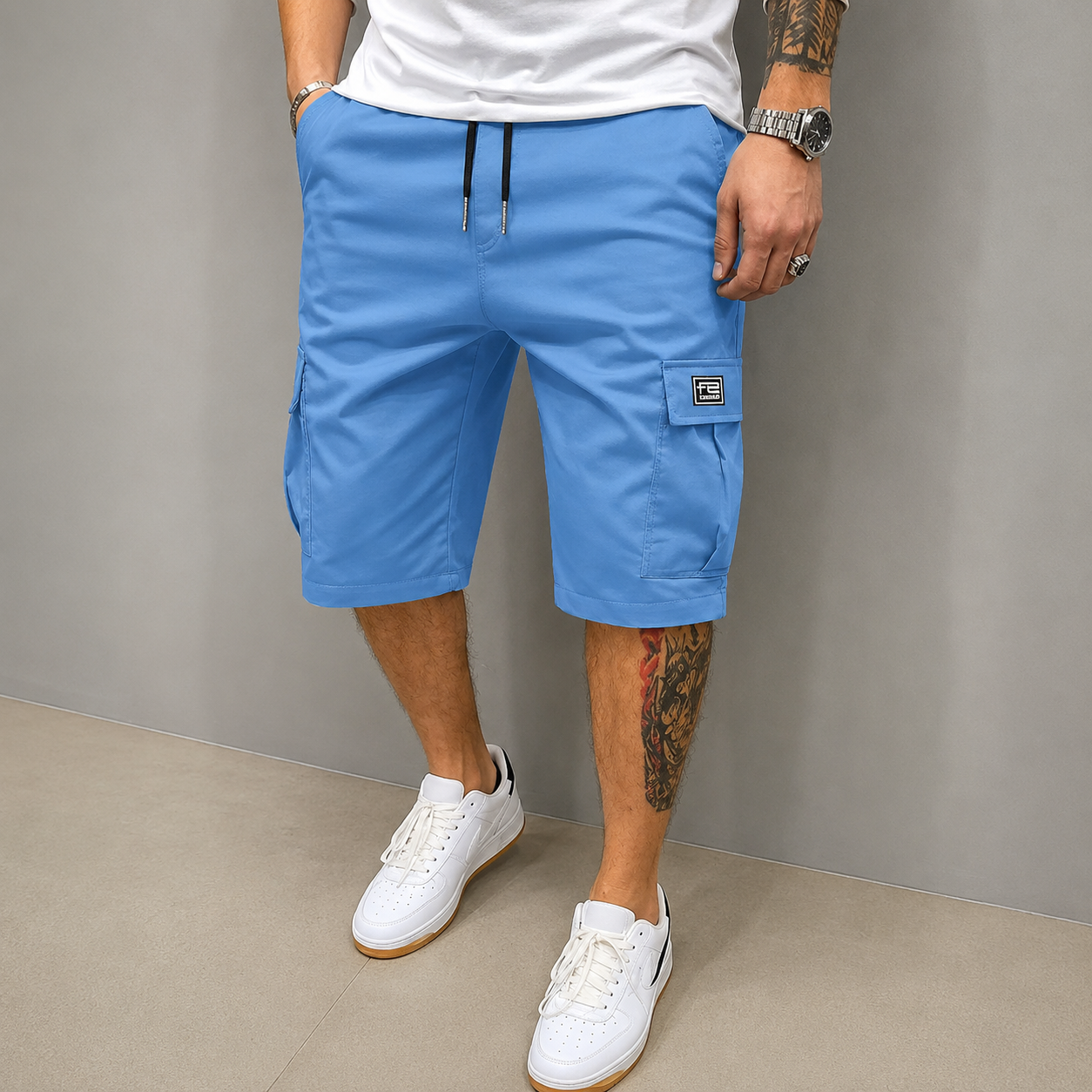 Sommerfeld | Pantalones cortos cargo para hombre
