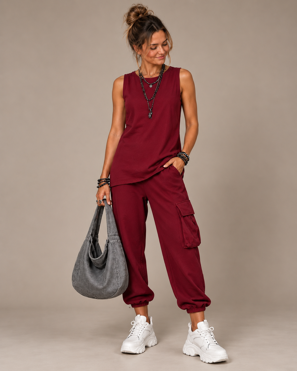 Noelia | Conjunto casual de confort urbano