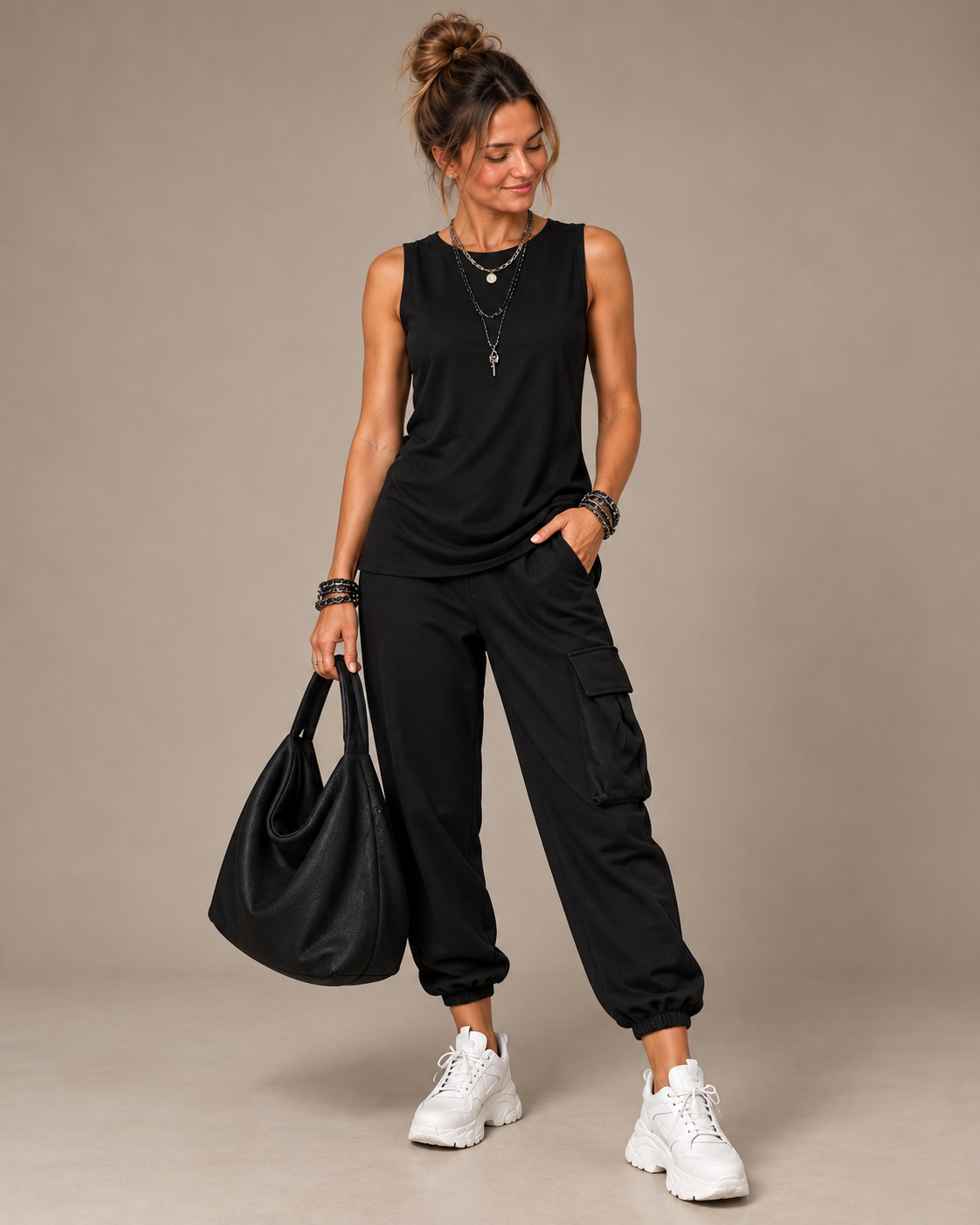 Noelia | Conjunto casual de confort urbano
