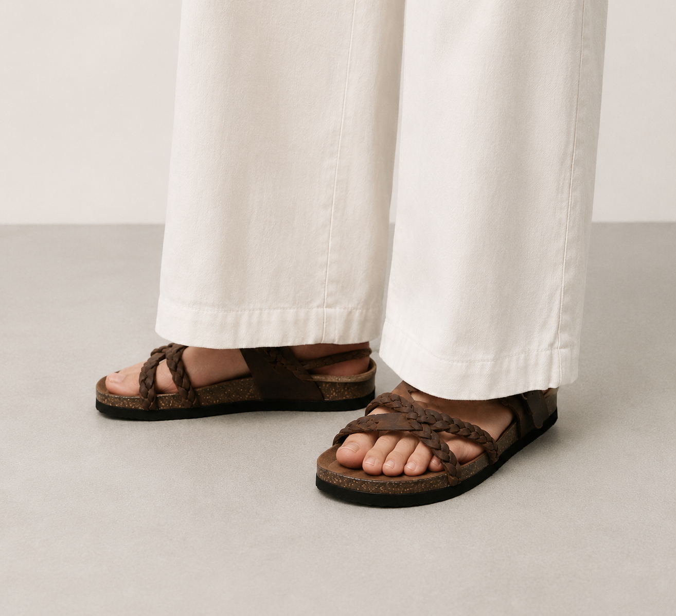 MARIE - Elegantes sandalias trenzadas