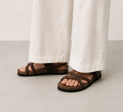 MARIE - Elegantes sandalias trenzadas