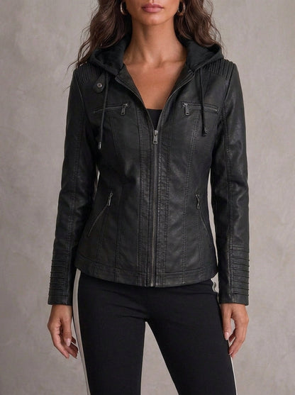 Assunta - Chaqueta de Piel Resistente y Elegante