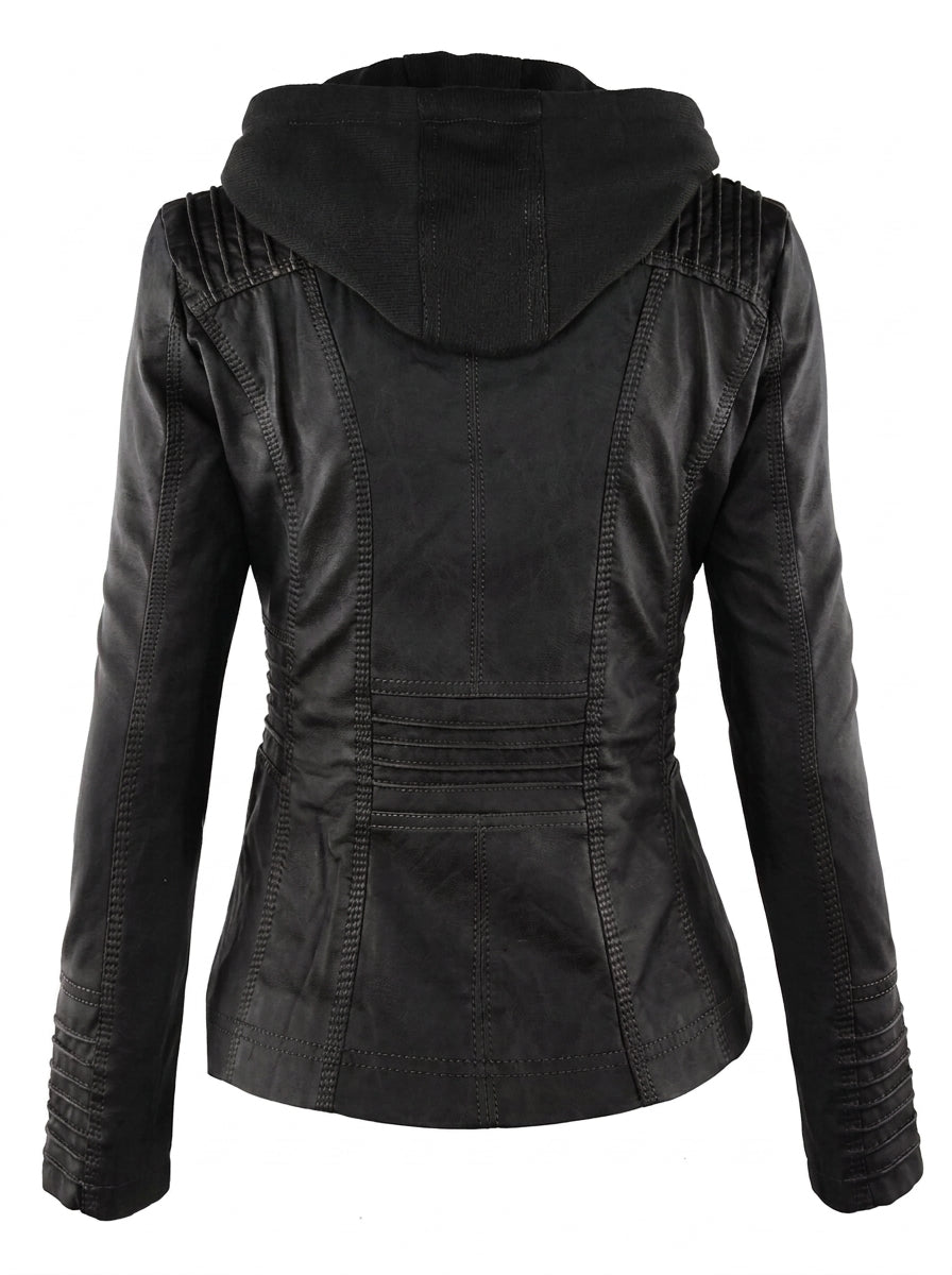 Assunta - Chaqueta de Piel Resistente y Elegante