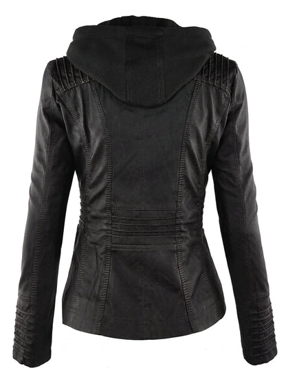 Assunta - Chaqueta de Piel Resistente y Elegante