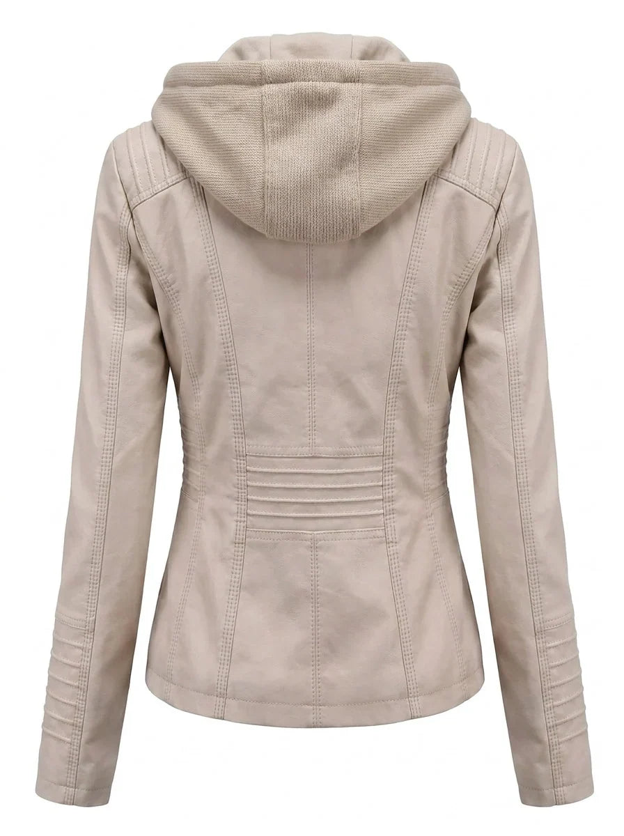 Assunta - Chaqueta de Piel Resistente y Elegante