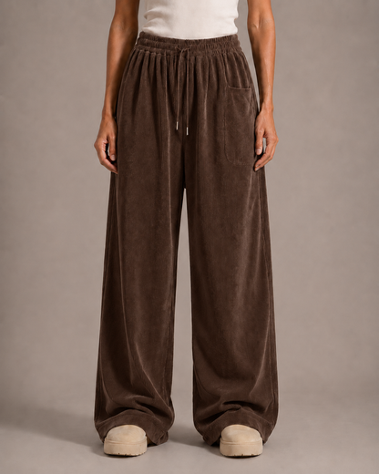Pantalones de pana vintage para mujer