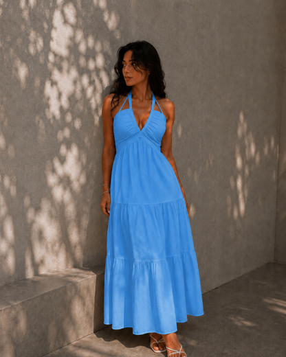 Vestido liso para mujer