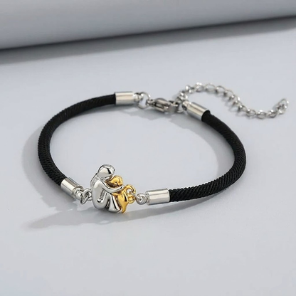 El Abrazo Eterno — Pulsera con dije de perro