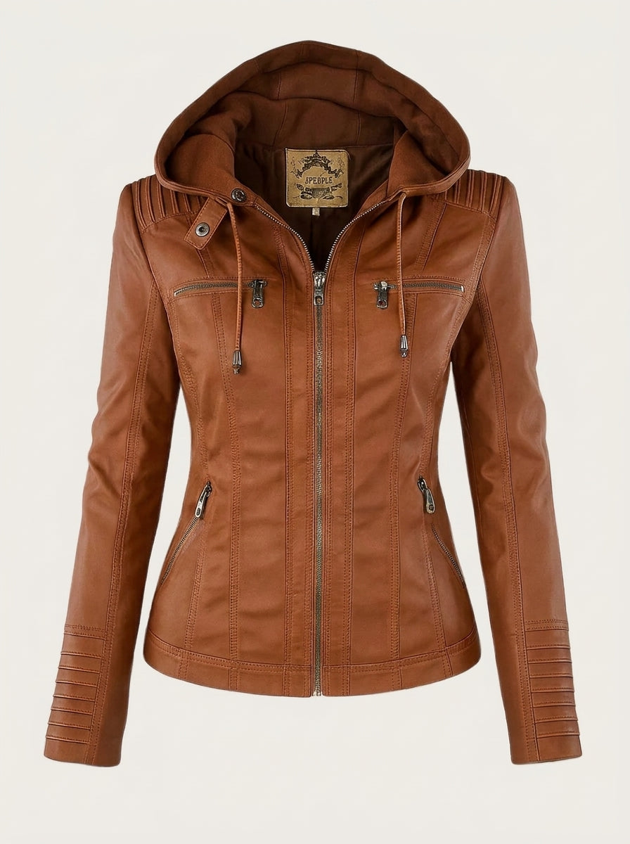 Assunta - Chaqueta de Piel Resistente y Elegante