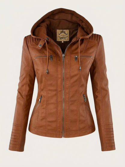 Assunta - Chaqueta de Piel Resistente y Elegante