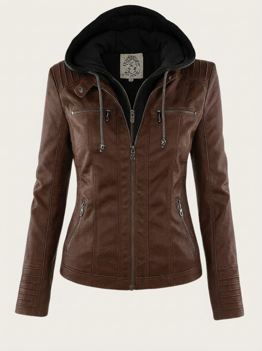 Assunta - Chaqueta de Piel Resistente y Elegante