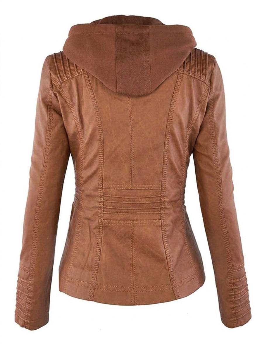 Assunta - Chaqueta de Piel Resistente y Elegante