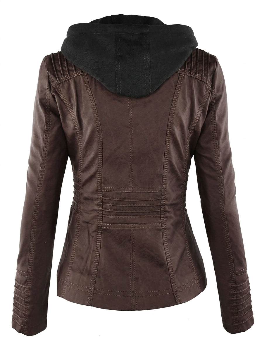 Assunta - Chaqueta de Piel Resistente y Elegante