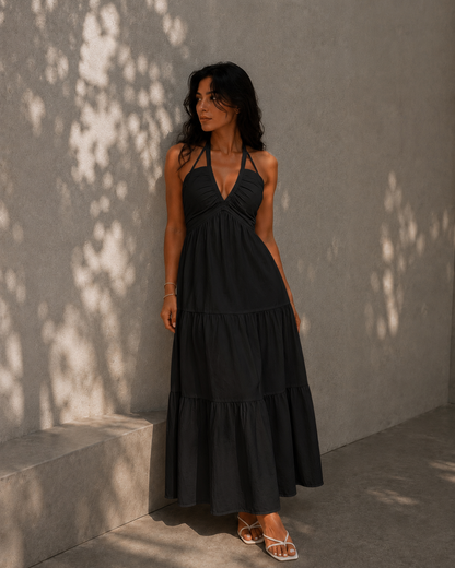 Vestido liso para mujer