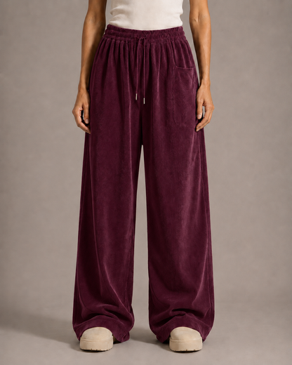 Pantalones de pana vintage para mujer