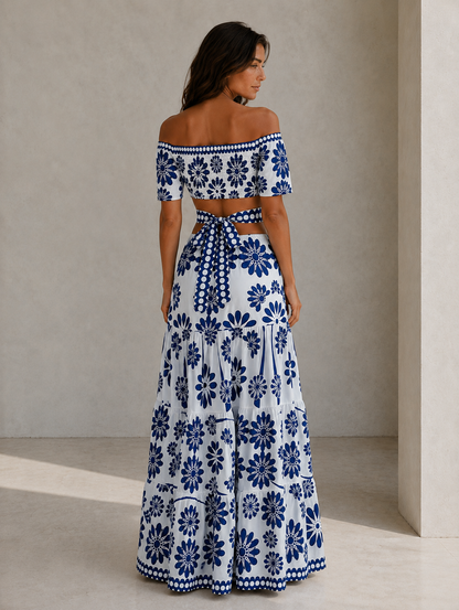 Vestido de moda para mujeres con estampado