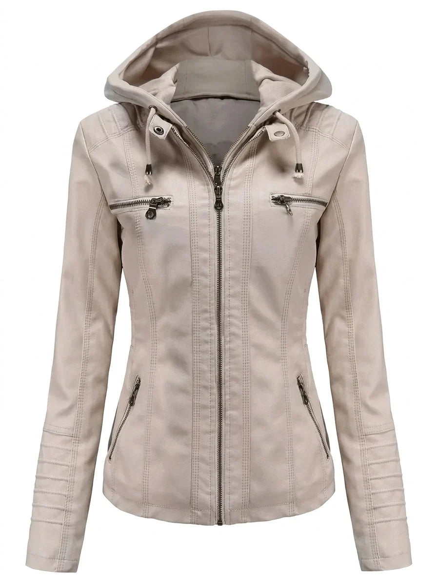 Assunta - Chaqueta de Piel Resistente y Elegante