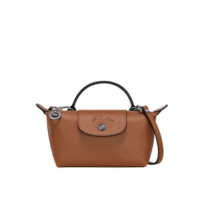 MINI BOLSO DE PIEL | MARRÓN